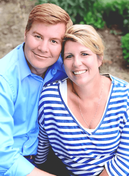 Carmen and Scott Moscrip smiling