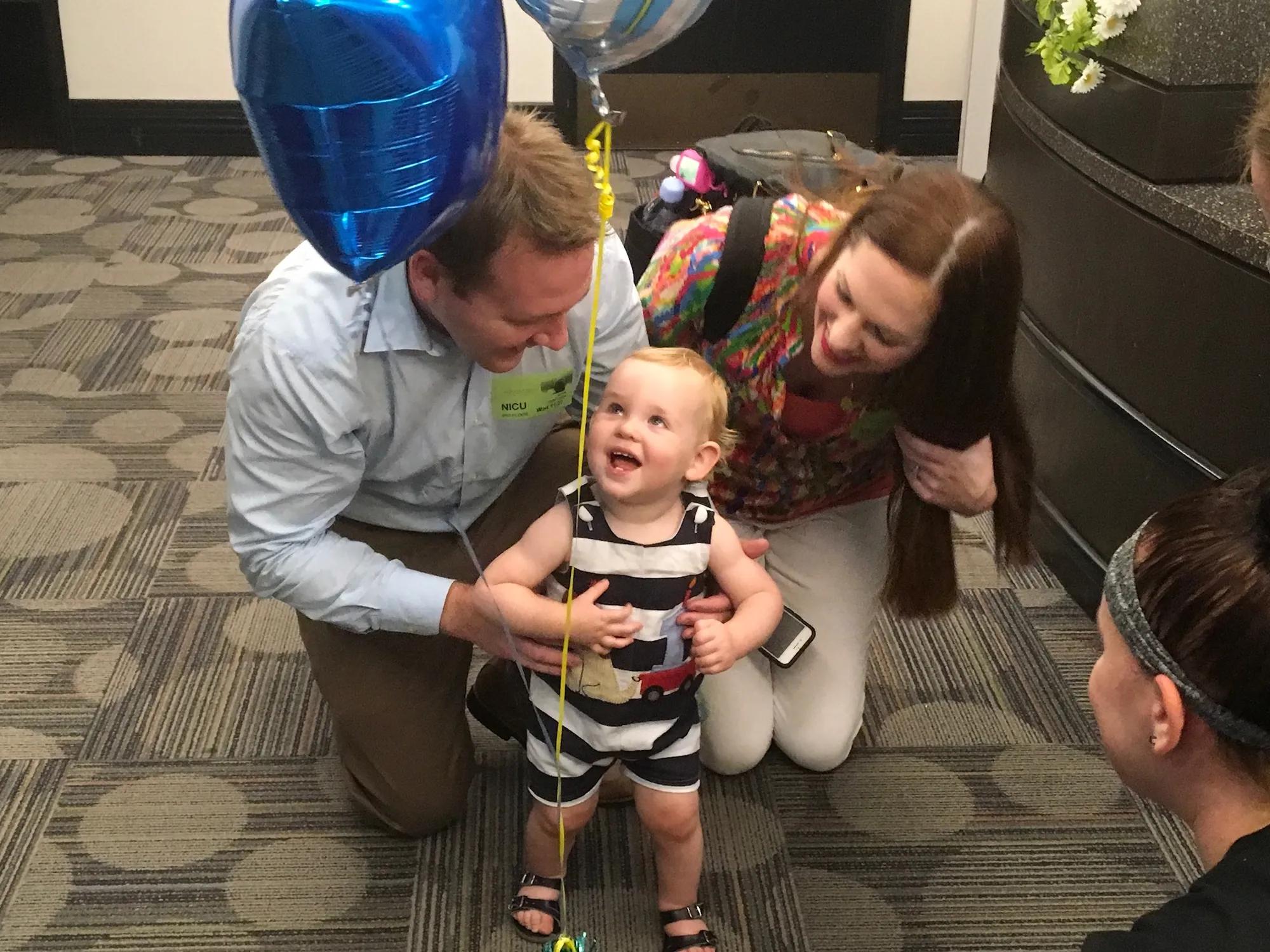 William and a careworker