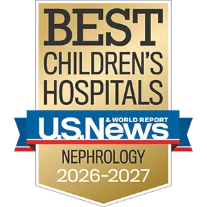 U.S. News & World Report Best Children's Hospitals, Nephrology 2025-2026