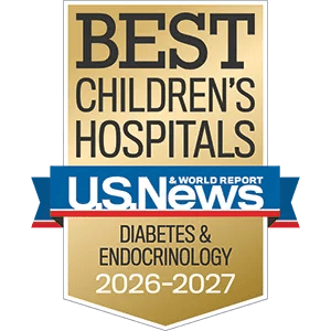U.S. News & World Report Best Children's Hospitals, Diabetes & Endocrinology