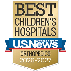 U.S. News & World Report Best Children's Hospitals, Orthopedics 2025-2026